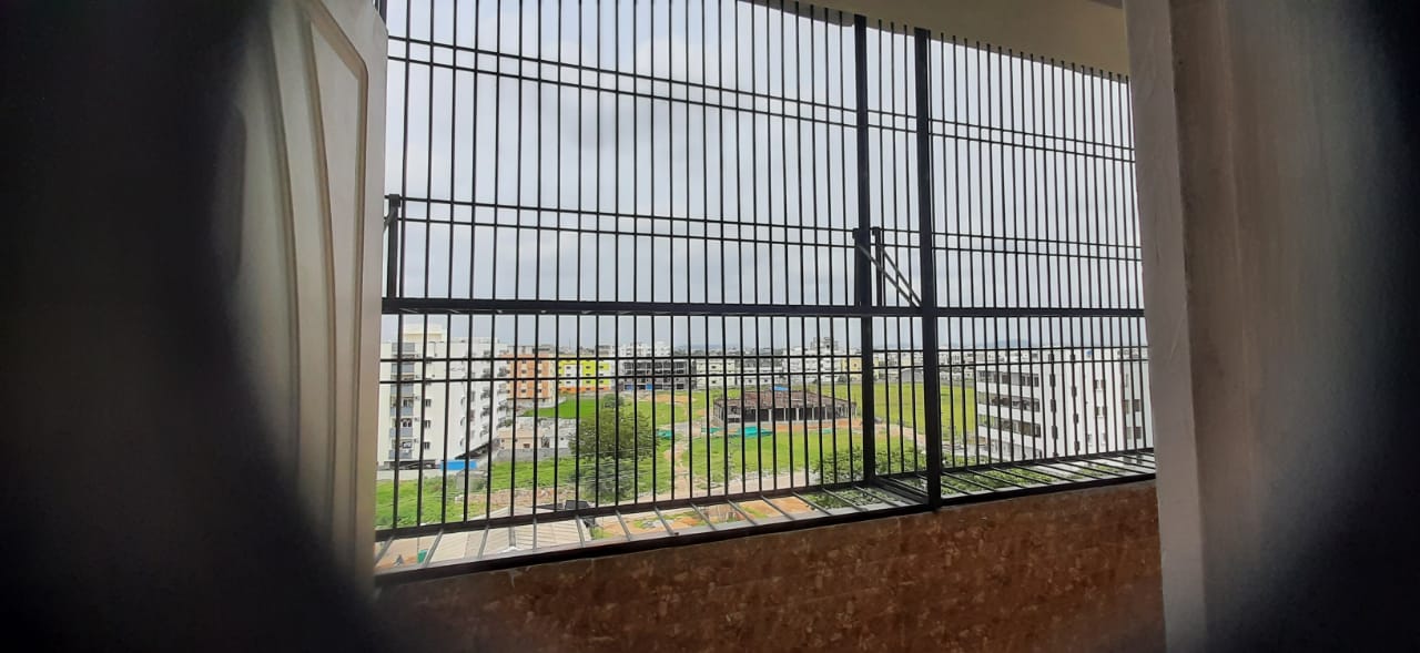 MS balcony safety railing and grill